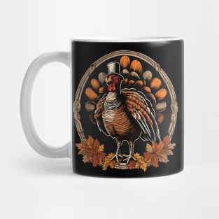 Thanksgiving Turkey Pilgrim Mug